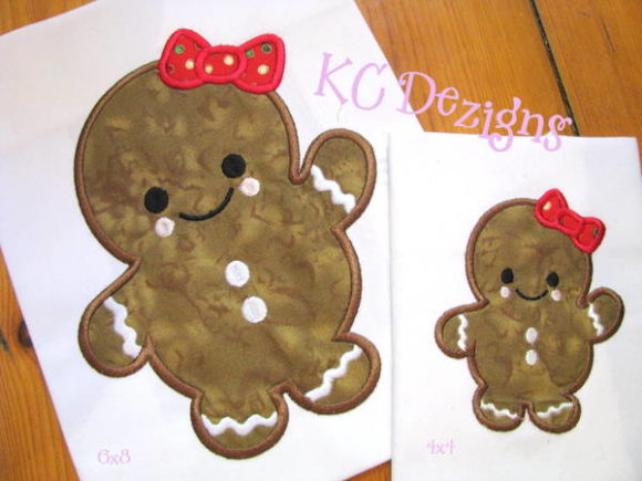 Baby Gingerbread with Bow