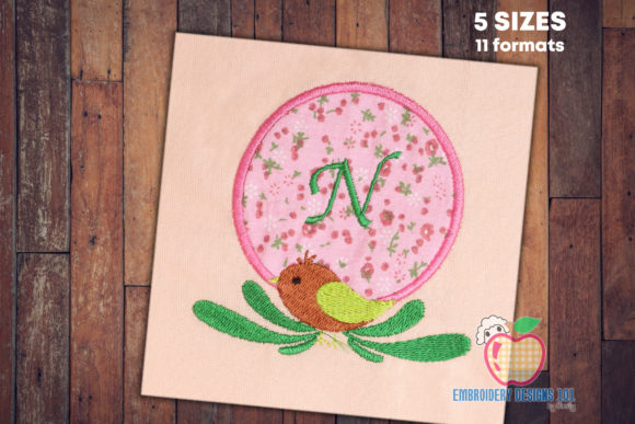 Bird Applique Frame Review