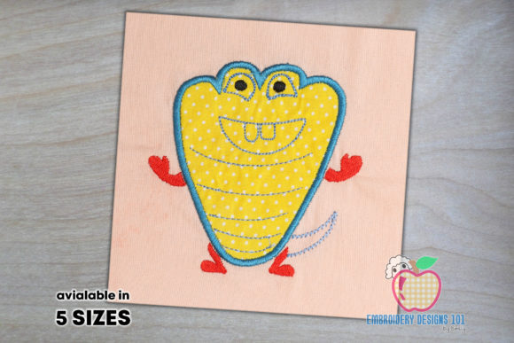 Cartoon Animal Applique for Kids