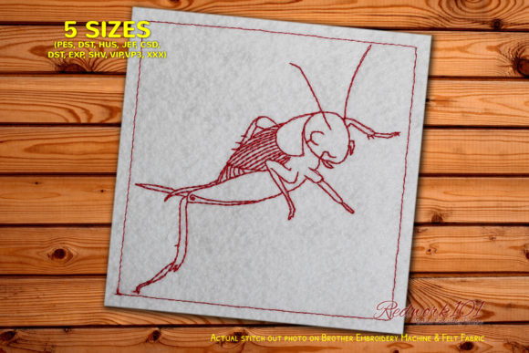 Cricket Embroidery Design Review for Etsy Sellers