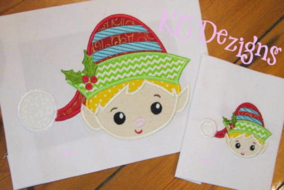Cute Boy Elf Face Embroidery Design Review for Etsy Sellers