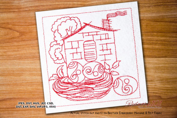 Easter Egg Home Design Review for Personalized Embroidery Gifts