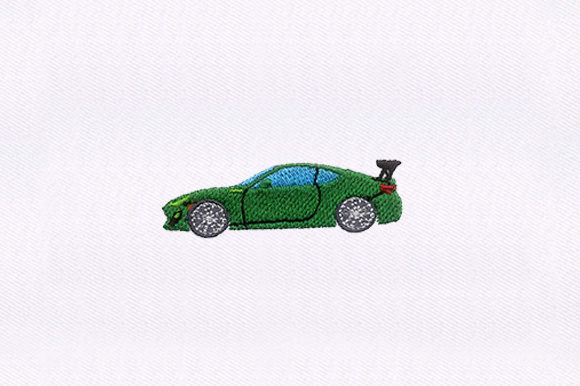Green Car Cap Design
