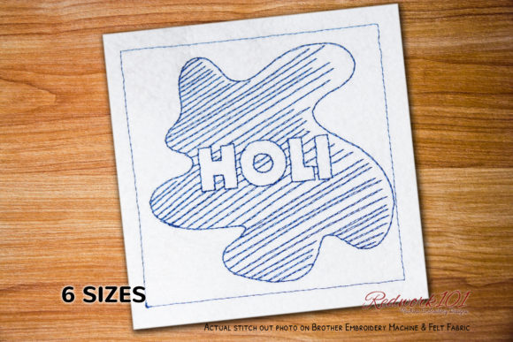 Holi Color Pattern Bluework for Real Projects